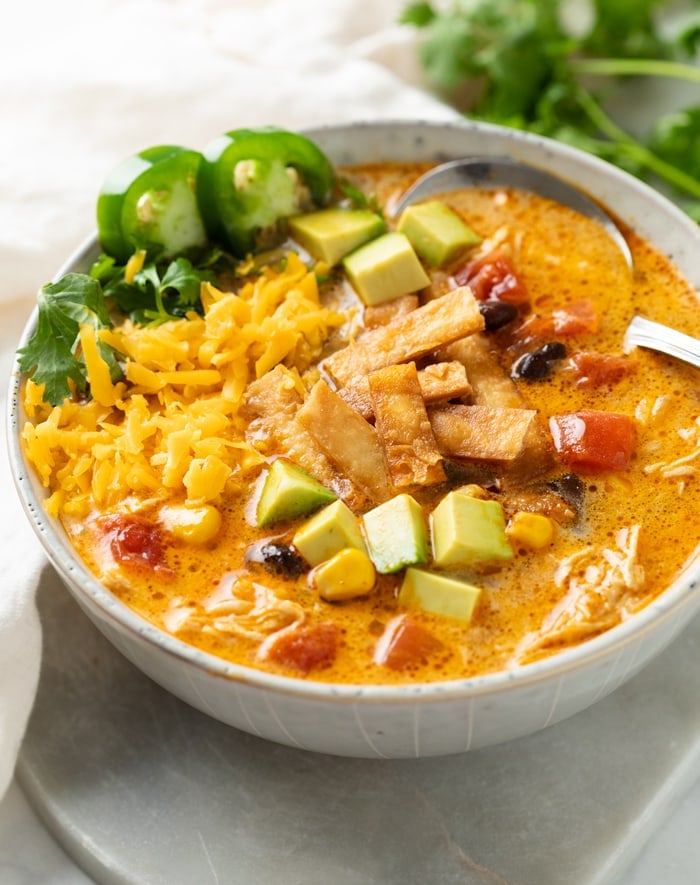 Cozy Creamy Chicken Tortilla Soup: A Family Favorite Recipe